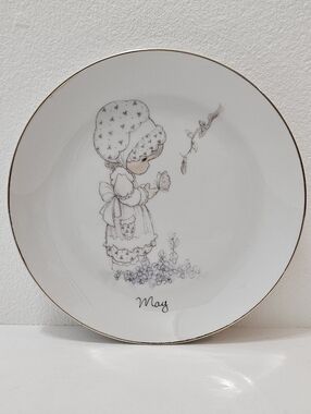 Precious Moments Months of the Year Plates - May